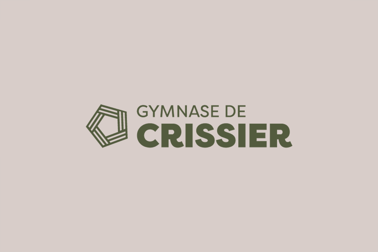 Logotype pour le Gymnase du soir à Lausanne