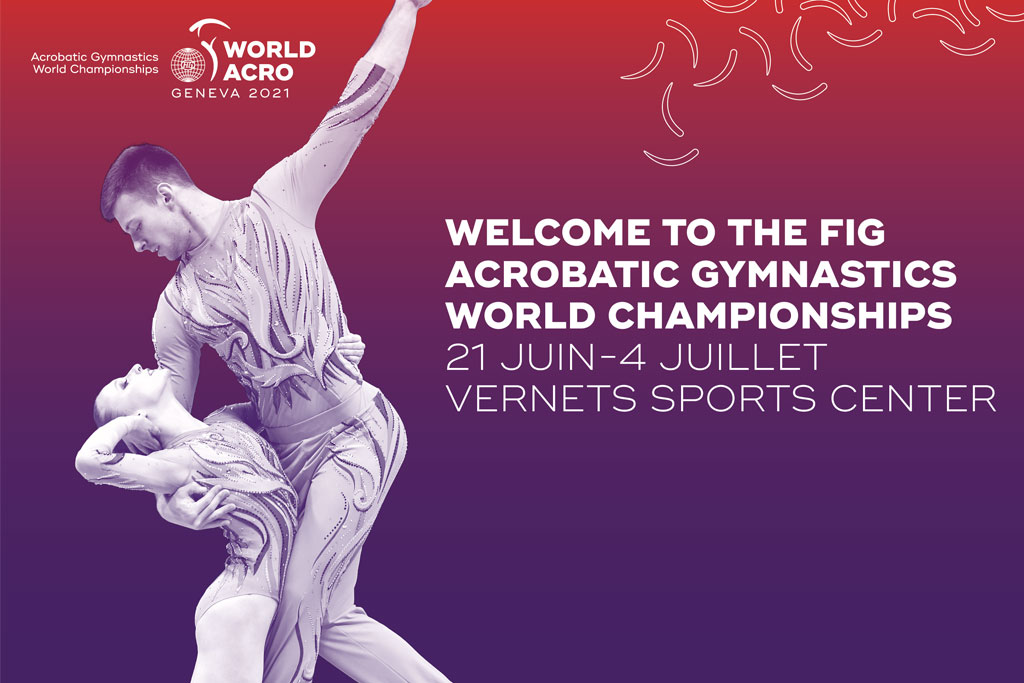 Site Internet pour les World Acro 2021